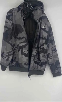 Chaqueta Bomber Reversible Camuflaje Gris Negro The North Face Para Hombre Talla L Foto 1 de 4