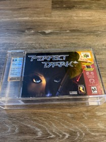 Rare N64 Perfect Dark Grade 8.9; Nintendo 64 Graded Vintage FREE SHIP