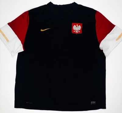 Poland 2010 2011 Nike Away Shirt Kit Jersey Navy Obsidian - Image 1 of 4