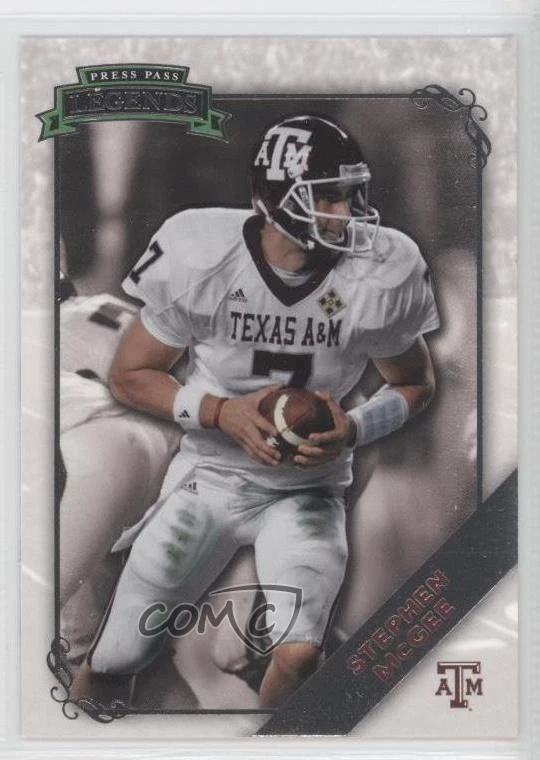 2009 Press Pass Legends Stephen McGee #48 Rookie RC - Image 1 of 2