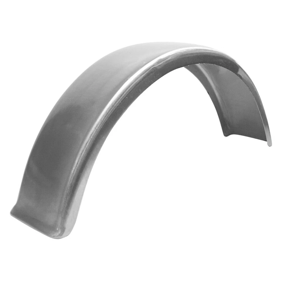 6" Flat Bobbed Tail Rear Fender For Harley Custom Rigid Chopper Bobber - Image 1 of 1