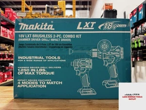 BRAND NEW Makita XT297T 18V LXT Lithium-Ion Brushless Cordless 2 Pc. Combo Kit - Picture 1 of 3