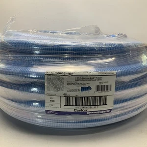 CARLON 1”X100’ FLEX-PLUS BLUE PVC ENT ELECTRICAL NONMETALLIC TUBING 12008-100 - Picture 1 of 2