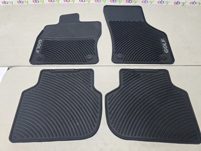 Alfombrillas 15-21 genuinas Volkswagen VW Golf All Weather Monster forro de alfombra OEM Foto 1 de 4