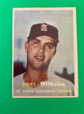 1957 Topps  Hoyt Wilhelm #203  EX-NM  * JSR CARDS *