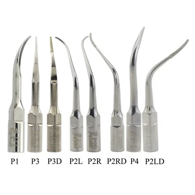 Woodpecker EMS Dental Ultrasonic Piezo Scaler Tips Periodontic P1 P2L P3 P3D P4 - Image 1 of 4