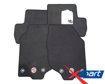 Genuine MG Puma Black Drop In Carpet Front & Rear Mats ZR 25, 200 EAH000760PPA - Image 1 of 2