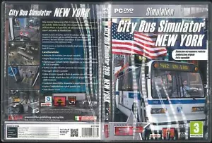 CITY BUS SIMULATOR NEW YORK 2010 PC DVD ROM OTTIMO USATO PAL ITA - Bild 1 von 1