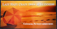 Guinness Poster - 'Lazy Hazy Days', c1980s