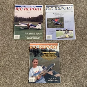 3 Issues R/C Report Magazine Airplane June July August 1999 - Dad's Estate - Picture 1 of 8