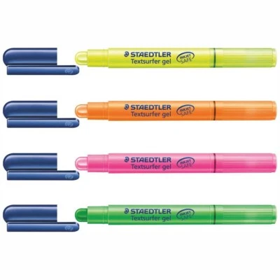 STAEDTLER Gel-Textmarker Textsurfer 264 gelb pink orange grün [wählbar]