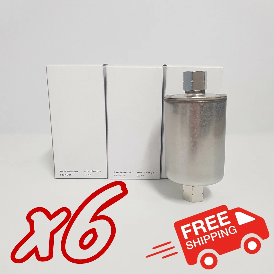 6x Pack of Sakura FS-1905 Fuel Filters - Equivalent of Ryco Z373 - image 1 of 1