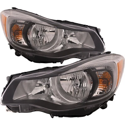 Headlights CAPA Left Right Pair Fits 12-14 Subaru Impreza XV Crosstrek - Изображение 1 из 4