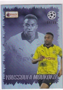 Topps Merlin Heritage Collection 2023-24 N° 136 Youssoufa Moukoko Violet 4/99 - Bild 1 von 2