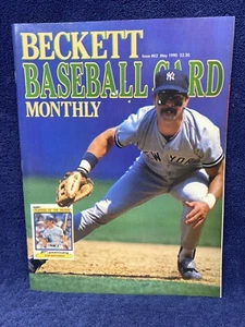 Tarjeta de béisbol Beckett edición mensual de la revista #62 - mayo de 1990 - Don Mattingly - Imagen 1 de 2