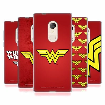 OFFICIAL WONDER WOMAN DC COMICS LOGOS SOFT GEL CASE FOR ALCATEL PHONES - Image 1 of 4