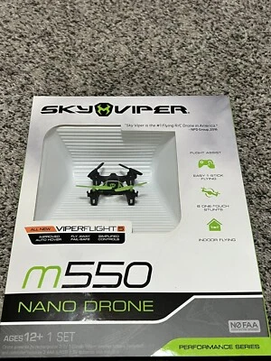 Sky Viper Drone M550 Nano Drone Viperflight5 Performance Series Flight Asst New - Image 1 of 4