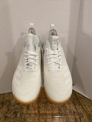 Scarpe da pallavolo Adidas donna Crazyflight Bounce 3 bianche gomma taglia 12 0 nuove senza scatola