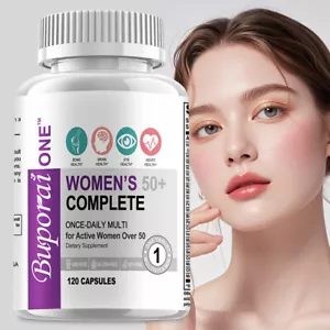 Women’s 50+ Complete - MultiVitamin, MultiMineral - Supports Healthy Heart - Picture 1 of 13