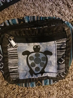 Riñonera hippy boho colorida cintura tortuga Foto 1 de 4