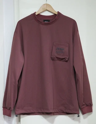 NEW Zara Man Pullover Jumper Size L Denim Wear Logo Crew Neck Long Cuffed Sleeve - Image 1 of 4