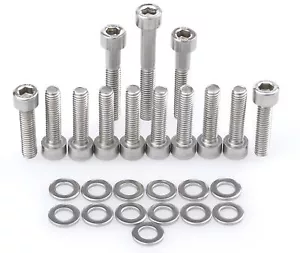 Yamaha Aerox Variomatikschrauben Edelstahl A2 MBK Nitro Schrauben Set Vario V2A - Bild 1 von 1