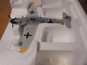 FRANKLIN MINT ARMOUR B11B633 1/48 MESSERSCHMITT BF 109G BLACK TULIP HARTMANN ACE - Imagen 1 de 10