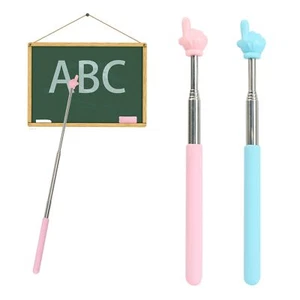 2Pcs Teachers Pointer, Extendable Hand Pointer Finger Pointer Stick - Picture 1 of 7