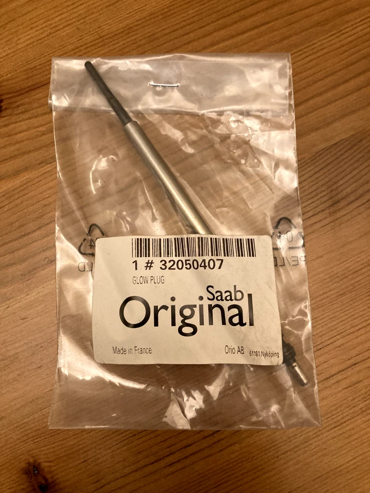 Saab 9-3 1.9 TTID 08-11 Glow Plug 32050407 NEW Genuine - Image 1 of 1