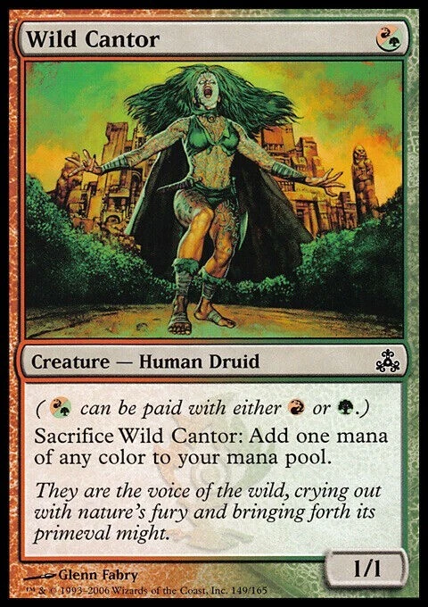 Wild Cantor Guildpact Light Play MTG Magic DNA GAMES - Image 1 of 1