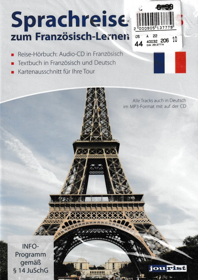Sprachreise Paris zum Französisch-Lernen: Reise-Hörbuch (Audio CD–Hörbuch) neu! - Bild 1 von 1