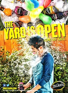 MIKE'S ALCOHOL BEVERAGE AD #3 RARE 2015 OUT OF PRINT BACK COVER DAMAGE SEE DESC. - Picture 1 of 1