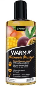 OLIO MASSAGGI RISCALDANTE WARMUP COMMESTIBILE EDIBILE ALLA MARACUYA-MANGO 150ML - Foto 1 di 1