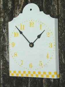 HORLOGE PENDULE EMAILLEE Frise Traditionnelle NEUVE FABRIQUEE EN FRANCE AFFAIRE! - Picture 1 of 1