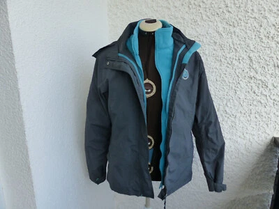 Skijacke Regenjacke Ski Schi Regen Jacke grau C&A 170 36 S + Fleecejacke ❤️NEU❤️ - Bild 1 von 4