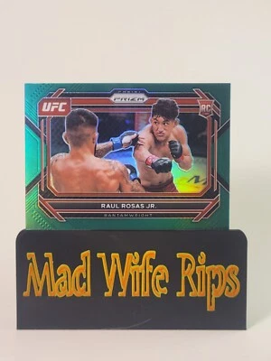 Raul Rosas Jr Rookie Green Prizm - 2023 Panini Prizm UFC #8 - Image 1 of 4