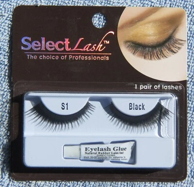 SELECT LASH™ Sealed New Pair of Black Lashes w/ Eyelash Glue + BONUS @ NC - Image 1 of 4