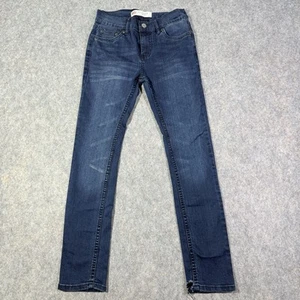 Levi’s 519 Extreme Skinny Jean Youth's Size 14R 27X27 (Actual 26X27) Blue Denim - Picture 1 of 17