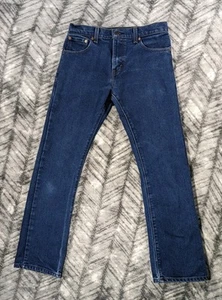 Pantalones de mezclilla Levis 517 Bootcut 29 x 31 azul rojo lengüeta vaquero Western Yellowstone elásticos - Imagen 1 de 12