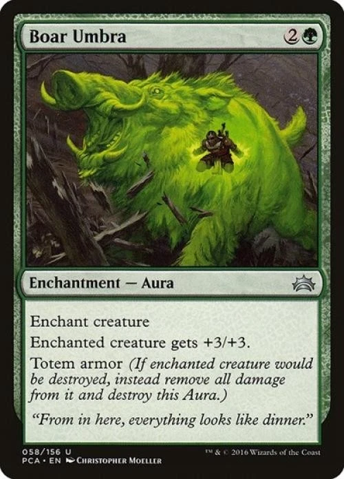 Boar Umbra - Light Play MTG Planechase Anthology - Image 1 of 1