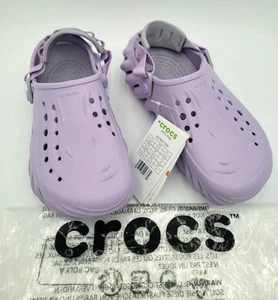 Crocs Echo Clog Size 8 Women's Lavender Purple Slip ons 207937-530 Men's 6 NEW - Picture 1 of 6