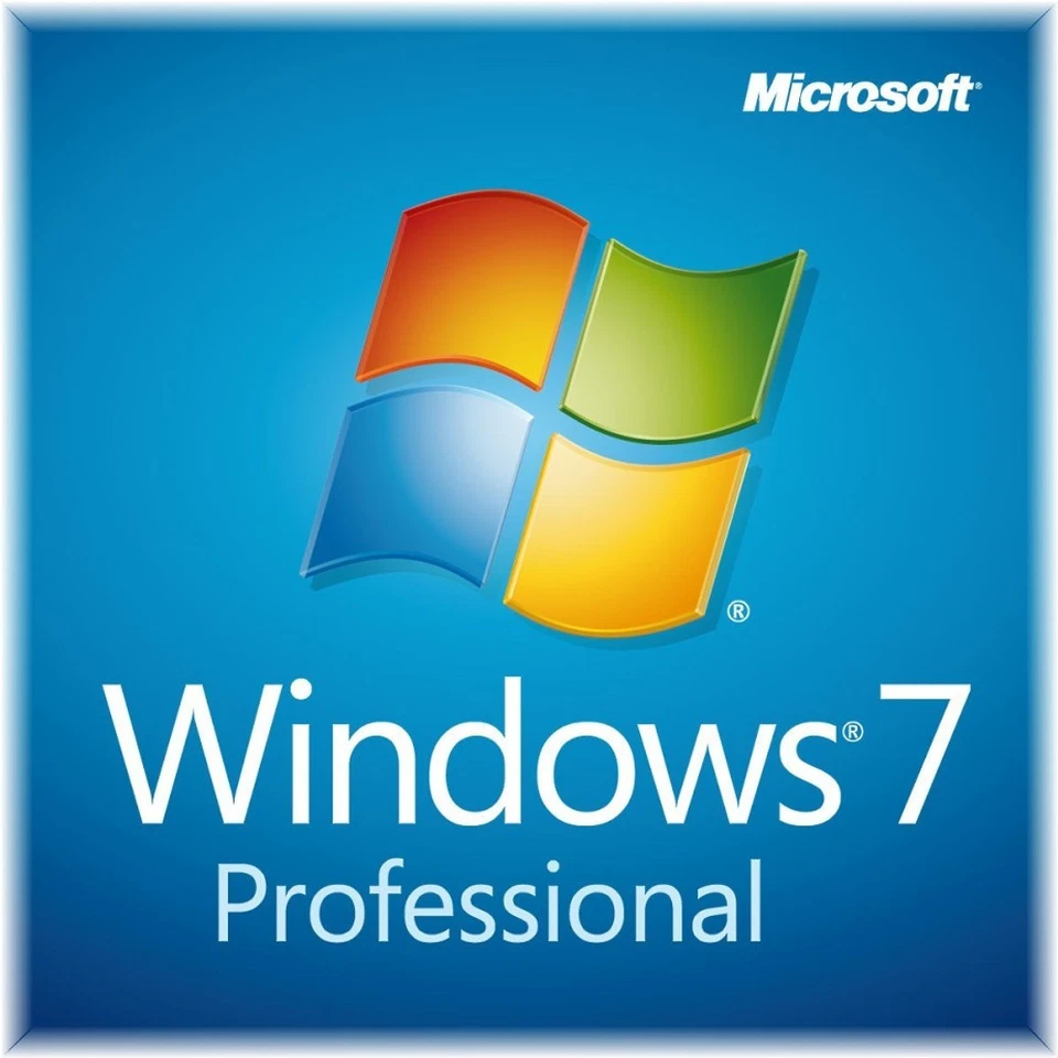 Microsoft Windows 7 Professional 32/64 Bit SP1 Vollversion DVD mit Product Key - Bild 1 von 1