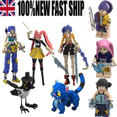 LACEY'S CRYPT KPop⭐Demon⭐Hunters Building Blocks Toys Huntrix Lego Figures Rumi Mira Zoey Gift