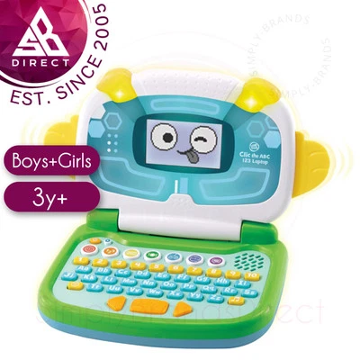 Leapfrog Clic The Abc 123 Kinder Laptop │ Zum Lernen Zahlen & Buchstaben │ - Bild 1 von 4