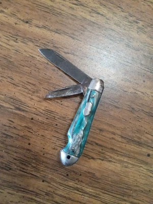Vintage Mini Imperial Pocket Knife Double Blade USA Decent Condition Rare Unique - Image 1 of 4