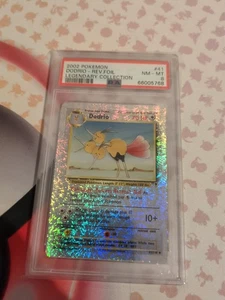 2002 Pokemon Dodrio Legendary Collection Reverse Holo Foil 41 Graded Card PSA 8 - Picture 1 of 4