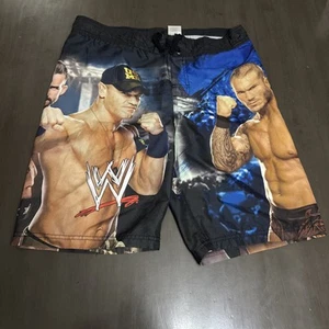 WWE Swim Trunks Boys XL Randy Orton Jon Cena Big Show Wrestling Swimming Size32 - Picture 1 of 8