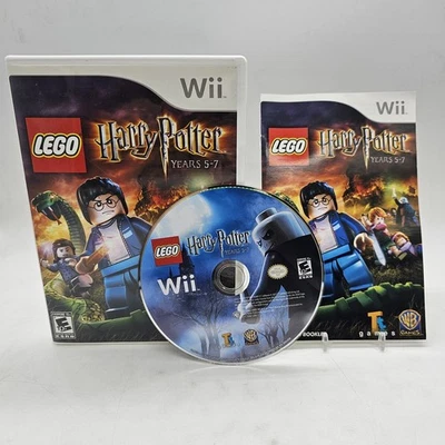 Lego Harry Potter: Years 5-7 - Nintendo Wii Manual Included Tested CIB - Image 1 of 4