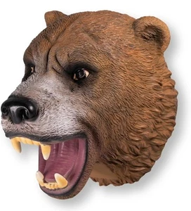Marioneta de mano Wild Thingz lobo niños juguete suave oso animal boca móvil juego de rol - Imagen 1 de 8