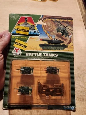Kenner 1989, Mega Force, Triax Army, tanques de batalla con búnker blindado nuevo Foto 1 de 2